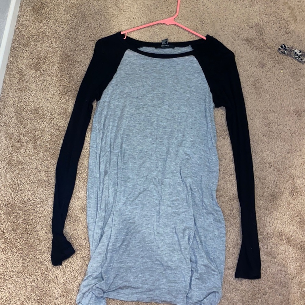 T-shirt dress! Not a stain just a shadow